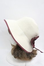 画像2: axes femme / リボンポケッタブルUVHAT  キナリ I-26-04-08-053-AX-AC-SA-ZI (2)