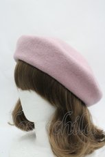 画像1: axes femme / リボン付2WAYリブベレー  ピンク I-26-04-08-056-AX-AC-SA-ZTK053 (1)