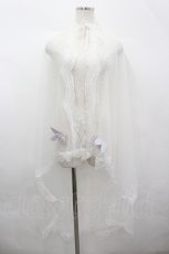 画像6: LOLITAその他(お買取対象外) / レースプリント&リボンハーフボンネットセット  ラベンダー I-26-04-08-061-LO-AC-SA-ZI (6)