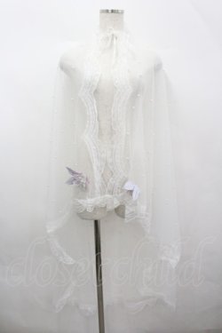 画像6: LOLITAその他(お買取対象外) / レースプリント&リボンハーフボンネットセット  ラベンダー I-26-04-08-061-LO-AC-SA-ZI