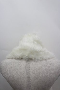 画像2: Juliette et Justine / ファーマフラー  ホワイト I-26-04-08-010-CL-ZA-SA-ZI