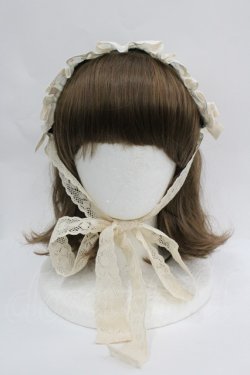 画像3: LOLITAその他(お買取対象外) / レースリボンローズヘッドドレス  サックスＸ生成り I-26-04-08-072-LO-AC-SA-ZI