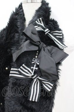 画像3: Juliette et Justine / ファーマフラー  ブラック I-26-04-08-011-CL-ZA-SA-ZI