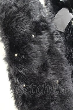 画像4: Juliette et Justine / ファーマフラー  ブラック I-26-04-08-011-CL-ZA-SA-ZI