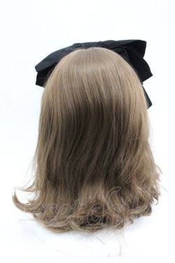 画像3: LOLITAその他(お買取対象外) / 丸スタッズリボンカチューシャ  黒Ｘシルバー I-26-04-08-088-LO-AC-SA-ZI