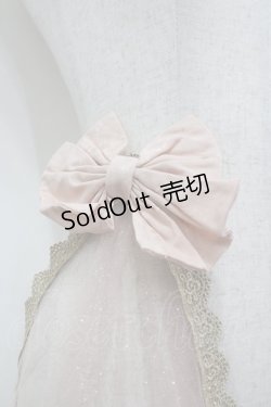 画像2: LOLITAその他(お買取対象外) / リボンラメチュールショール  ピンクｘゴールド I-26-04-08-012-LO-ZA-SA-ZI