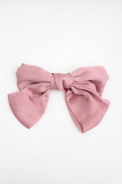 画像1: LOLITAその他(お買取対象外) / サテンリボンクリップ  ピンク I-26-04-08-093-LO-AC-SA-ZI