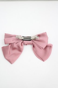 画像2: LOLITAその他(お買取対象外) / サテンリボンクリップ  ピンク I-26-04-08-093-LO-AC-SA-ZI