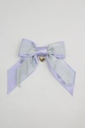 Angelic Pretty / Dreamyハートチャームリボンクリップ  ラベンダー I-26-04-08-099-AP-AC-SA-ZI