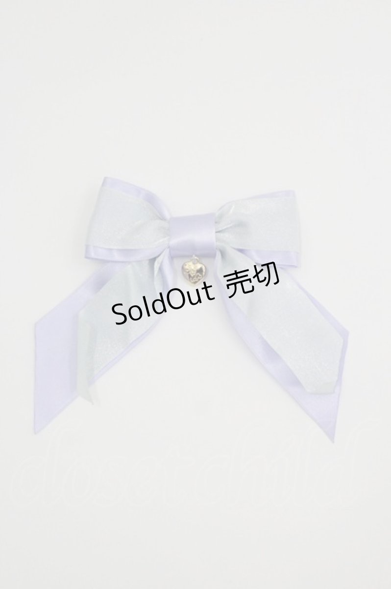 画像1: Angelic Pretty / Dreamyハートチャームリボンクリップ  ラベンダー I-26-04-08-099-AP-AC-SA-ZI (1)