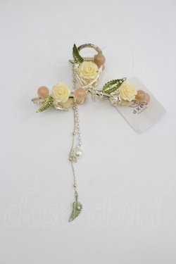 画像2: axes femme POETIQUE / ローズヘアークリップ  キナリ I-26-04-08-100-AX-AC-SA-ZI