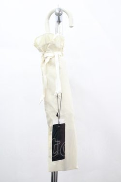 画像1: Lumiebre / 折り畳みパゴタ傘  アイボリー I-26-04-08-104-LO-ZA-TE-ZI