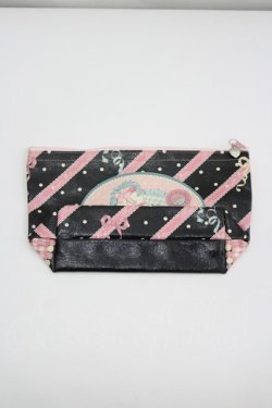画像2: Angelic Pretty / MELODY TOYSポーチ  ピンクＸ黒 I-26-04-08-105-AP-ZA-SA-ZI