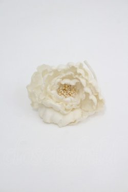 画像1: PINK HOUSE / パール使いフラワーコサージュ  白 I-26-04-08-107-LO-ZA-TE-ZI
