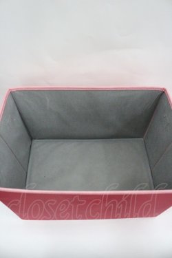 画像5: m petit by misako / 収納ボックス  中赤 I-26-04-08-111-LO-ZA-TE-ZI