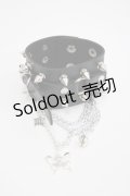 LOLITAその他(お買取対象外) / チェーンスタッズブレスレット  黒Ｘシルバー I-26-04-08-114-LO-AC-SA-ZI