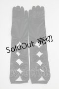 LOLITAその他(お買取対象外) / リボンデザイングローブ  黒 I-26-04-08-115-LO-AC-SA-ZI