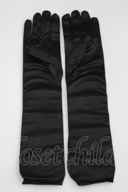 画像2: LOLITAその他(お買取対象外) / リボンデザイングローブ  黒 I-26-04-08-115-LO-AC-SA-ZI