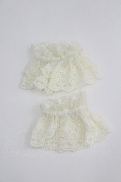 画像2: axes femme kawaii / トリプルリボンお袖とめ  生成り I-26-04-08-117-AX-ZA-SA-ZI