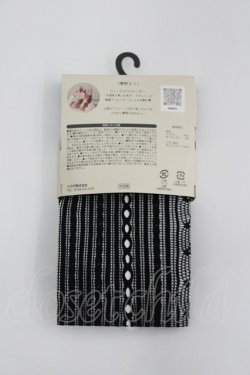 画像2: Eri Aino's collaboration / ECainoバラタイツ  黒 I-26-04-08-124-PU-ZA-SA-ZI