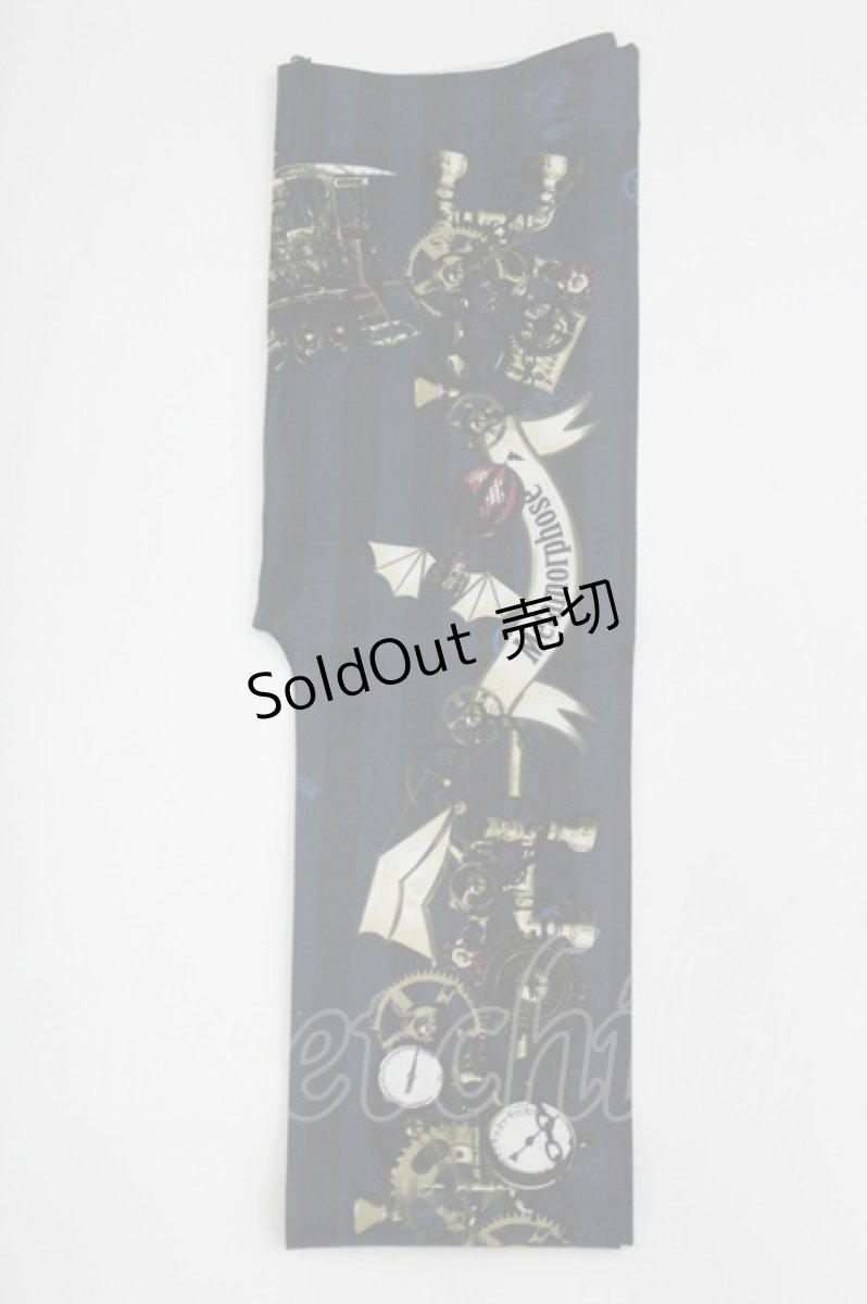 画像1: metamorphose / STEAM　INVITATION タイツ  ブルー I-26-04-08-129-ME-ZA-TE-ZI (1)