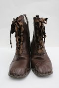 axes femme / レースアップショートブーツ M ブラウン I-26-04-08-130-AX-SH-SA-ZI