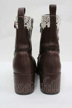 画像4: axes femme / レースアップショートブーツ M ブラウン I-26-04-08-130-AX-SH-SA-ZI