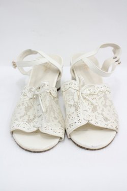 画像1: axes femme / カットワークサンダル L キナリ I-26-04-08-131-AX-SH-SA-ZI