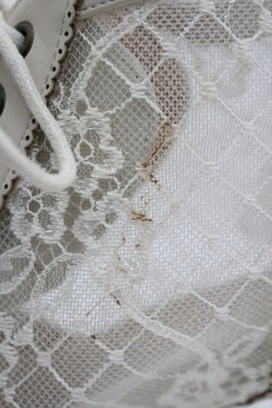 画像4: axes femme / チュールレースアップブーツ M ベージュ I-26-04-08-132-AX-SH-SA-ZI