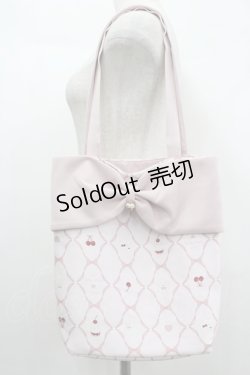 画像1: Amavel / オリジナルプリントトートバッグ  ピンク I-26-04-08-016-CA-BG-SA-ZI