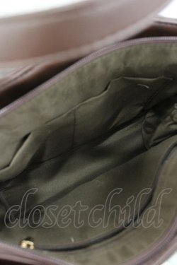 画像3: Cherirulu Chocola / MY*キルトリボン2WAYバッグ  ブラウン I-26-04-08-017-GO-BG-SA-ZI