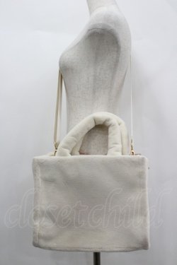 画像2: m petit by misako / AM*シシュウ2WAYバッグ  白Ｘピンク I-26-04-08-018-LO-BG-SA-ZI