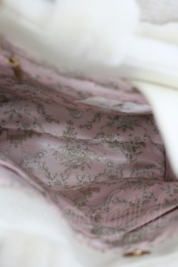 画像3: m petit by misako / AM*シシュウ2WAYバッグ  白Ｘピンク I-26-04-08-018-LO-BG-SA-ZI