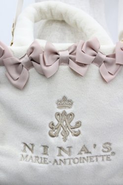 画像4: m petit by misako / AM*シシュウ2WAYバッグ  白Ｘピンク I-26-04-08-018-LO-BG-SA-ZI