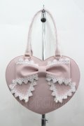 Alice Mashiro / MA*リボンバッグ  ピンク I-26-04-08-021-PU-BG-SA-ZI