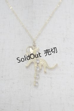 画像3: metamorphose / 猫×リングモチーフネックレス  ゴールド I-26-04-08-003-ME-AC-TE-ZI