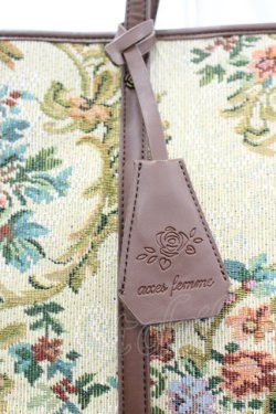 画像4: axes femme / 星座刺繍サッチェル  黒 I-26-04-08-026-AX-BG-SA-ZI