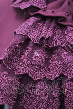 画像2: ATELIER PIERROT / ルイーズ ジャボタイ ブラウス  ワイン I-26-04-10-003-EL-BL-TE-ZI