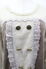 画像3: axes femme / Wボタンビスチェ M ベージュ I-26-04-10-031-AX-TO-SA-ZI (3)