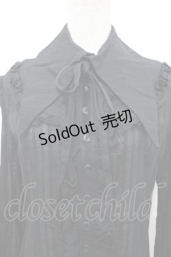 画像2: ATELIER BOZ / エレーヌオーバーブラウス  ブラック I-26-04-10-004-EL-BL-SA-ZI