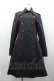 画像1: ATELIER BOZ / グレイスワンピースコート  黒 I-26-04-10-042-EL-OP-SA-ZI (1)
