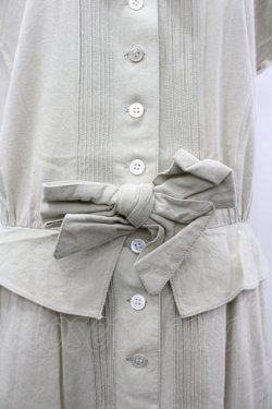 画像4: PINK HOUSE / リボンピンタックセットアップ風ワンピース  アイボリー I-26-04-10-047-LO-OP-SA-ZI