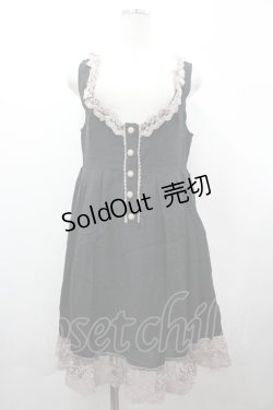 画像1: axes femme / タックフレアワンピース  クロ I-26-04-10-055-AX-OP-SA-ZI