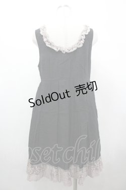 画像2: axes femme / タックフレアワンピース  クロ I-26-04-10-055-AX-OP-SA-ZI