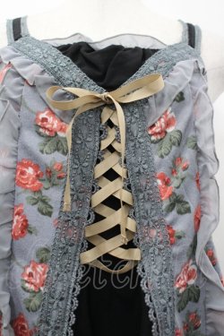 画像3: axes femme / ビスチェ重ね着風キャミチュニック M サックス I-26-04-10-056-AX-OP-SA-ZI