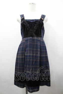 画像1: axes femme / チェック柄ジャンドレ M コン I-26-04-10-057-AX-OP-SA-ZI