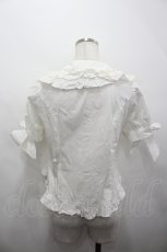 画像2: MAM / ラヴリーリボンブラウス  白 I-26-04-10-001-LO-BL-SA-ZI (2)