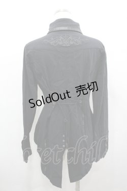 画像3: Ozz Croce / Toward Eternal Light ブラウス  黒 I-26-04-10-006-OO-BL-TE-ZI