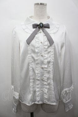 画像1: Amavel / Elegant Doll カメオリボンブラウス F アイボリー I-26-04-10-007-CA-BL-TE-ZI