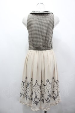 画像2: axes femme / 千鳥ベストレイヤード風チュニック  キナリ I-26-04-10-068-AX-OP-SA-ZI